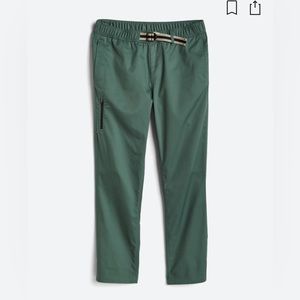 01. Algo Green Belted Hike Pants